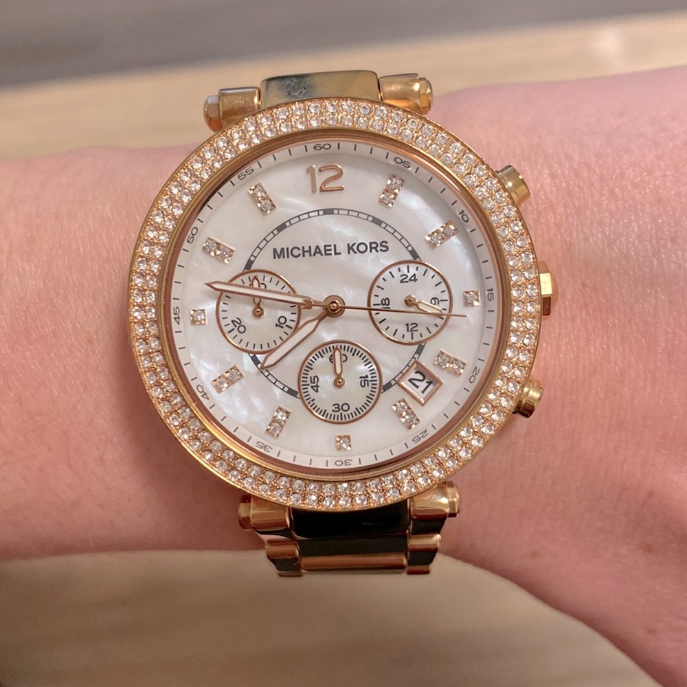 MK Rose Gold Watch